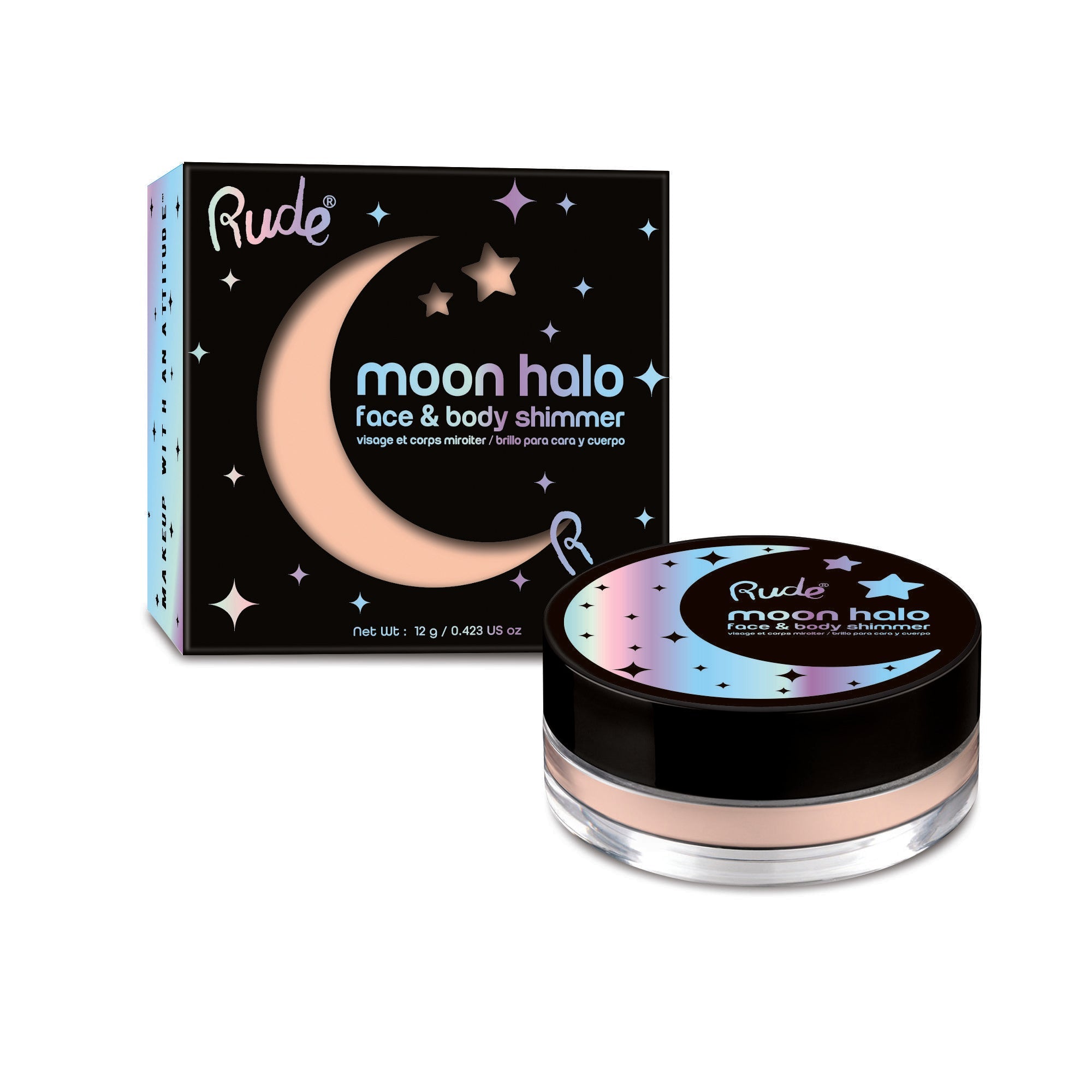 Illuminateur visage et corps RUDE Moon Halo