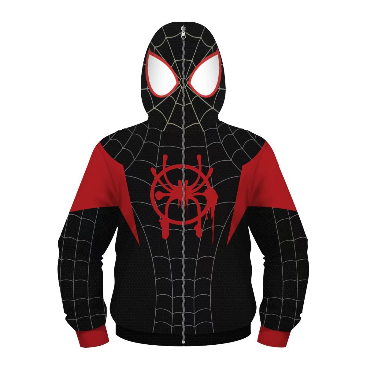 Enfants Araignée-->M.A.N Hoodies Sweat-shirt à Capuche Zippé Veste Manteau Haut Cadeau pour Fans