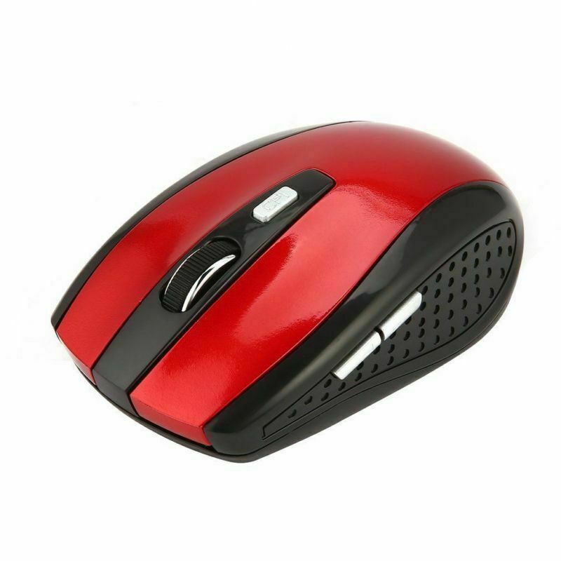 Souris optique sans fil 2,4 GHz et récepteur USB pour ordinateur portable PC DPI États-Unis
