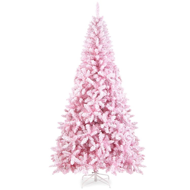 Sapin de Noël Floqué de 7,5 Pieds