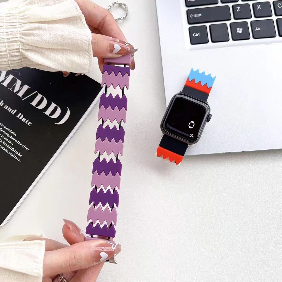 Anwendbar für Watch Jelly Elastisches Armband