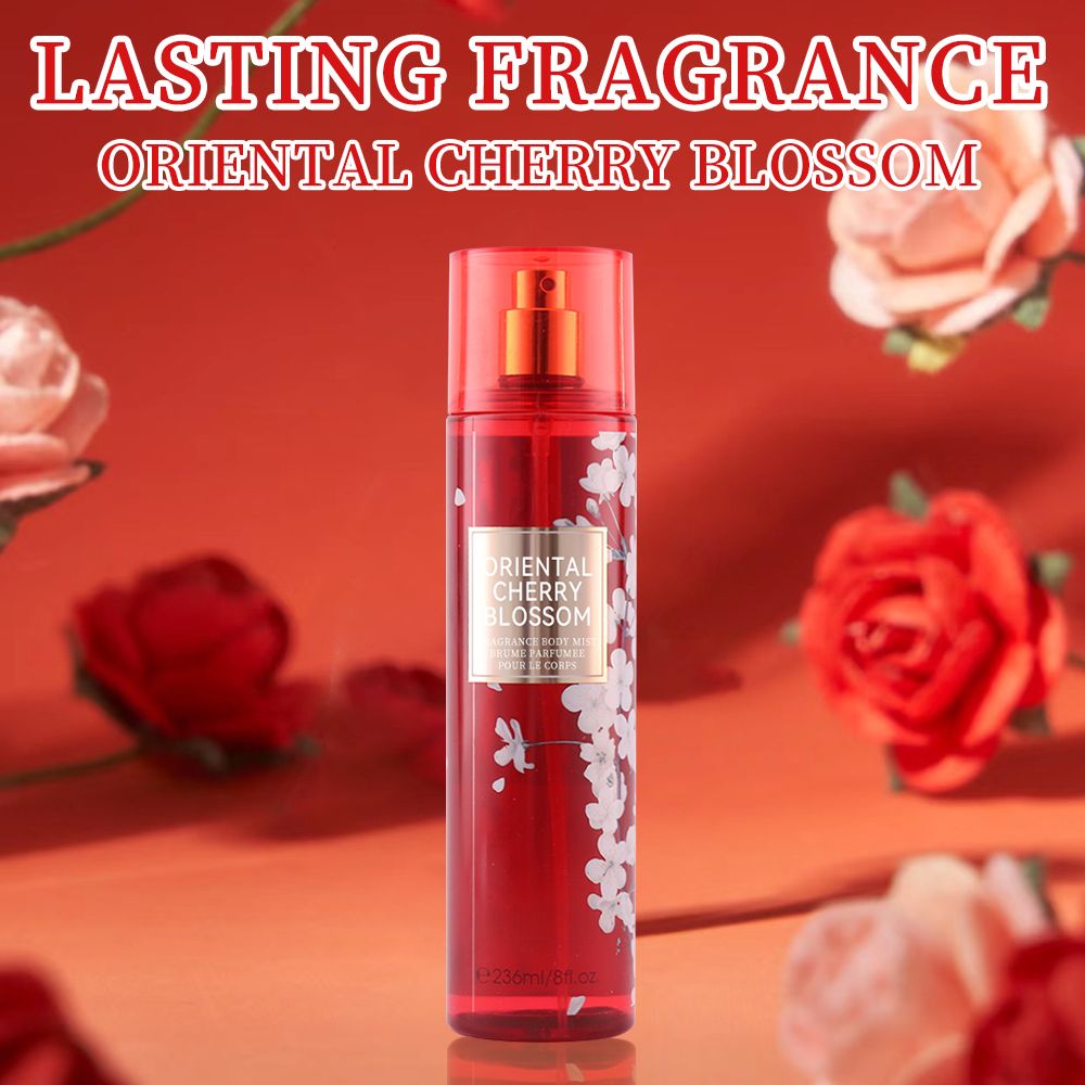 236 ml/ Haar- und Körperspray für Damen, Blumiger Duftspray, Erfrischendes Körperspray, Langanhaltender Duft, Ideal für den Alltag, Verabredungen, Feiern und als Geschenk