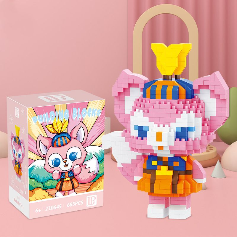 Lustige Disney Lilo und Stitch Mini-Bausteine Bestseller Stitch Mini-Bausteine DIY Gitarre Buchspielzeug Geschenke für Kinder