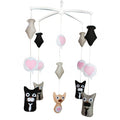 Süße Katzen Herren Baby Mobile Musikalisches Mobile Spielzeug Geschenk Halloween Deko