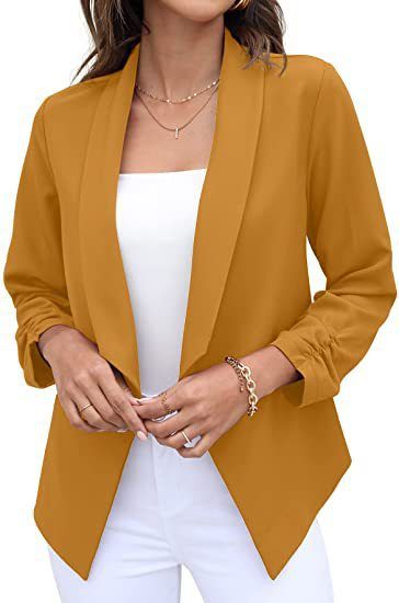 Frühlings- und Herbstanzug für Damen, bügelfreier Freizeitanzug, Oberteil, Berufsbekleidung für Damen