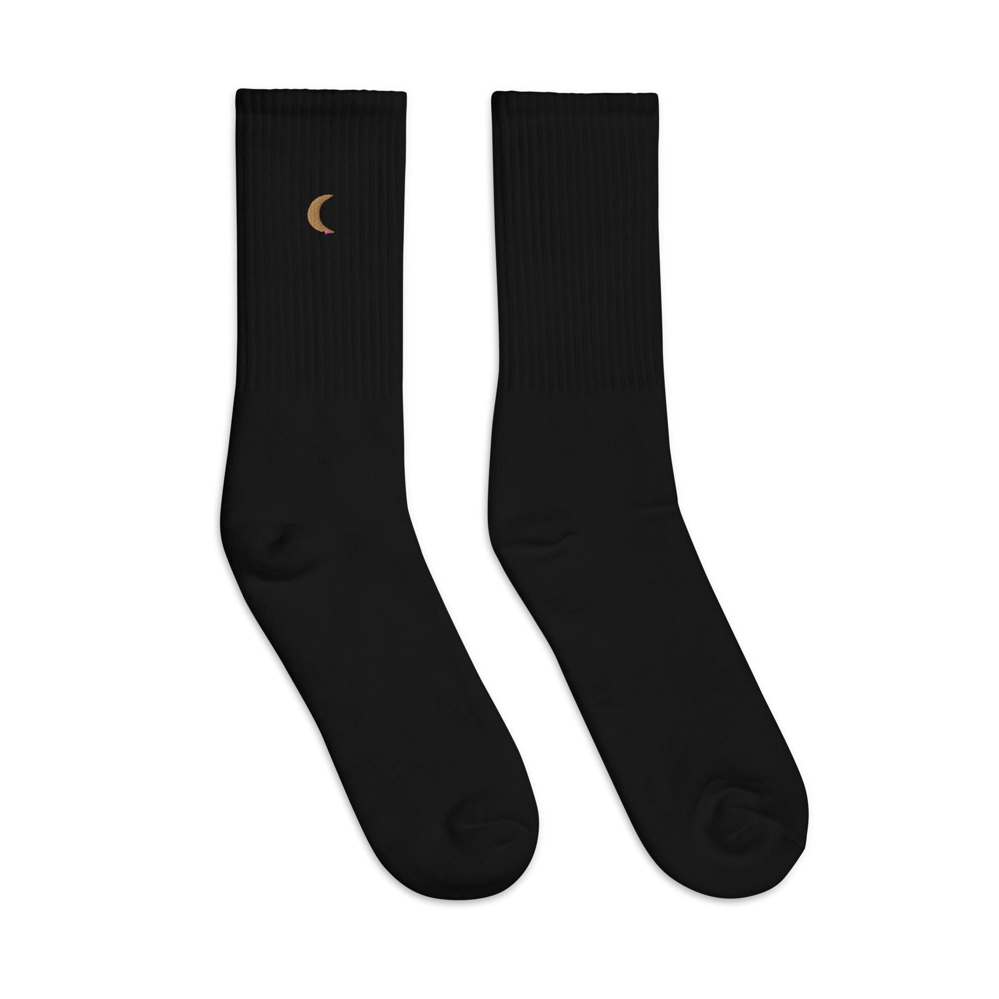 Chaussettes brodées atterrissage sur la Lune