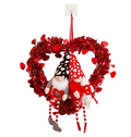 Valentinstag-Ornament-Geschenk, gesichtslose Puppe, Girlande, Valentinstags-Atmosphäre-Girlande