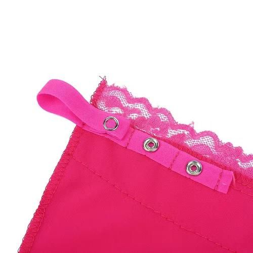 8er-Pack Damen Spitzen-Cami-Clip-on-Schein-Top-Overlay-Bescheidenheitseinsatz für tief ausgeschnittene Hemden