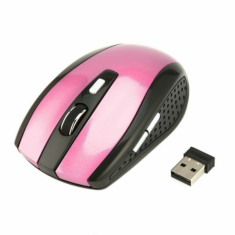 Souris optique sans fil 2,4 GHz et récepteur USB pour ordinateur portable PC DPI États-Unis