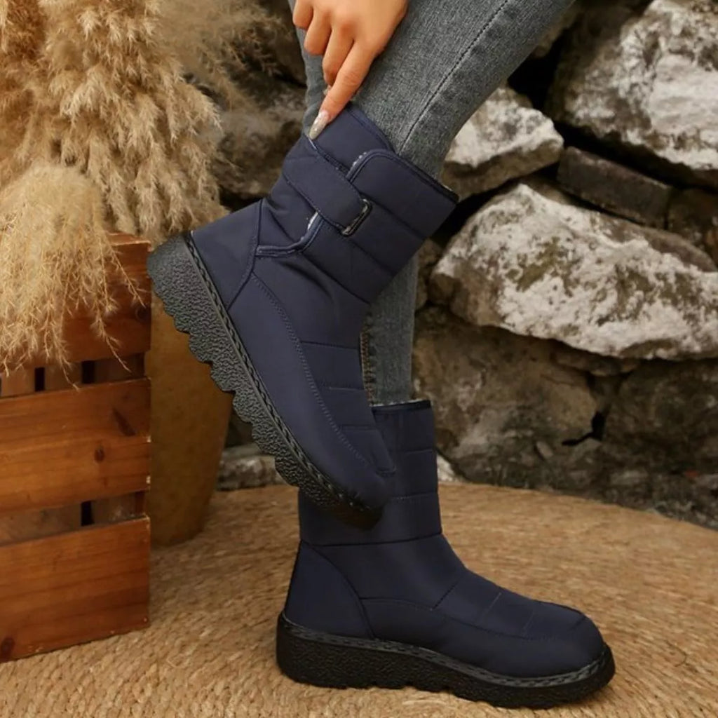 Bottes de neige imperméables et chaudes