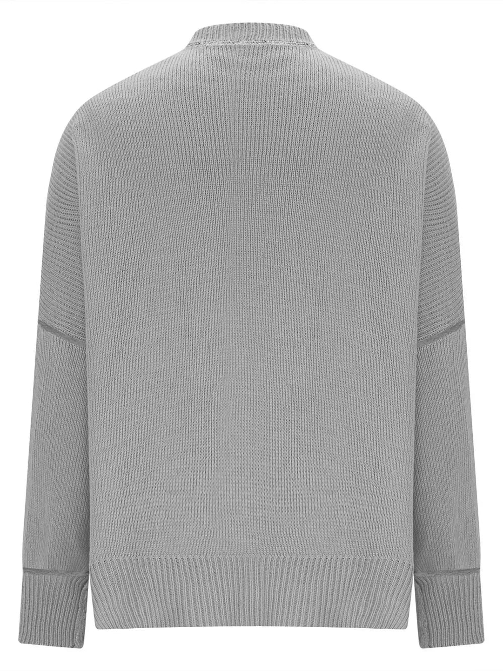 Pull à manches longues et col rond