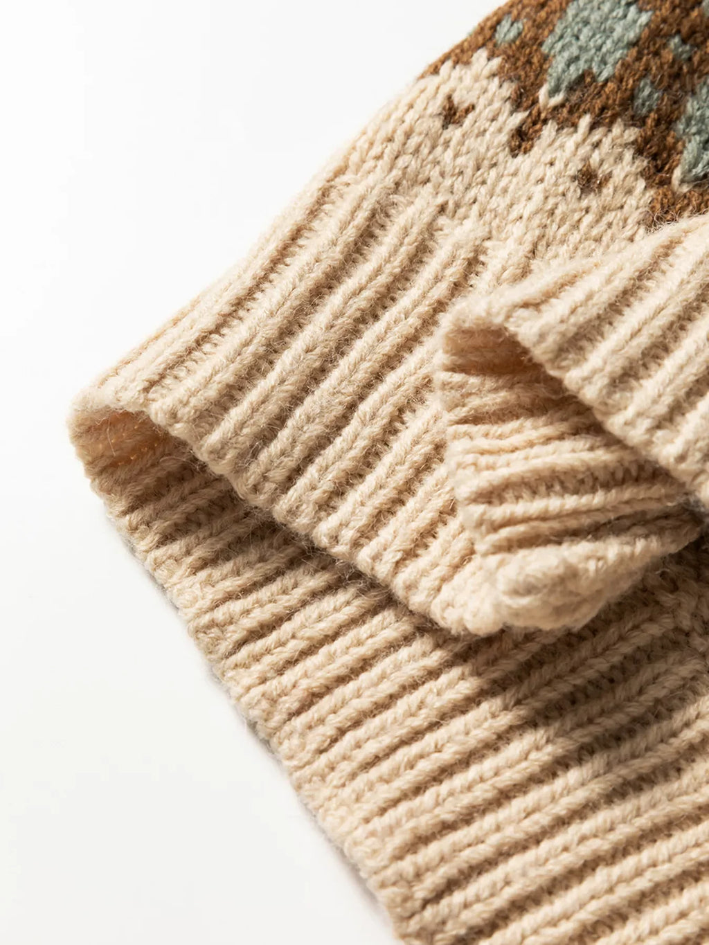 Cardigan boutonné à col en V en maille de style occidental