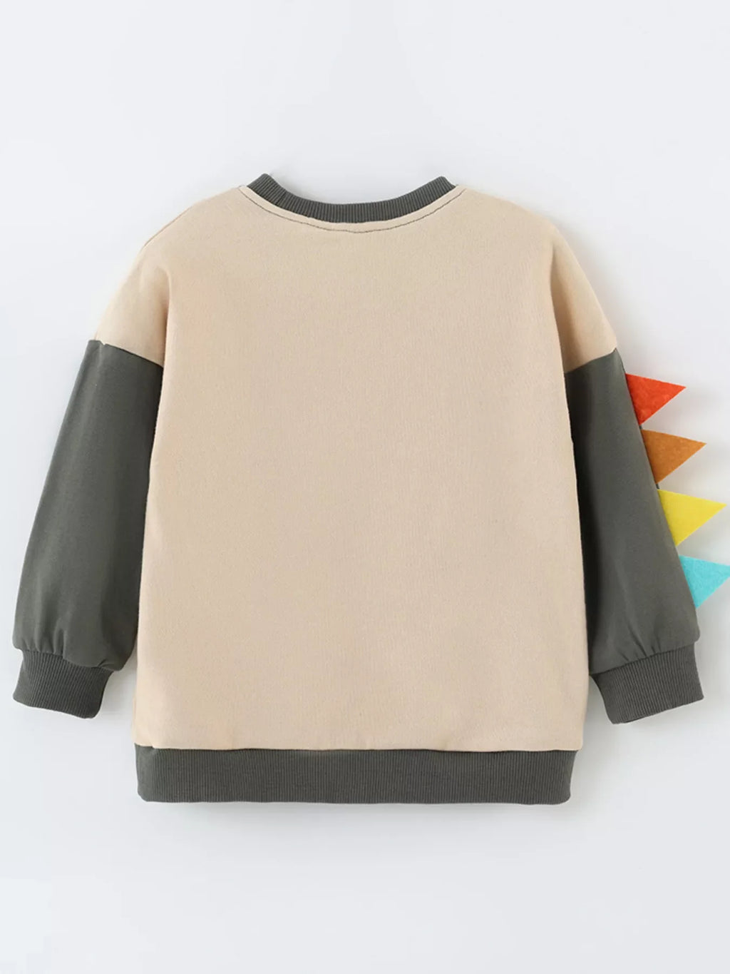 Kinder Dinosaurier Rundhals-Sweatshirt