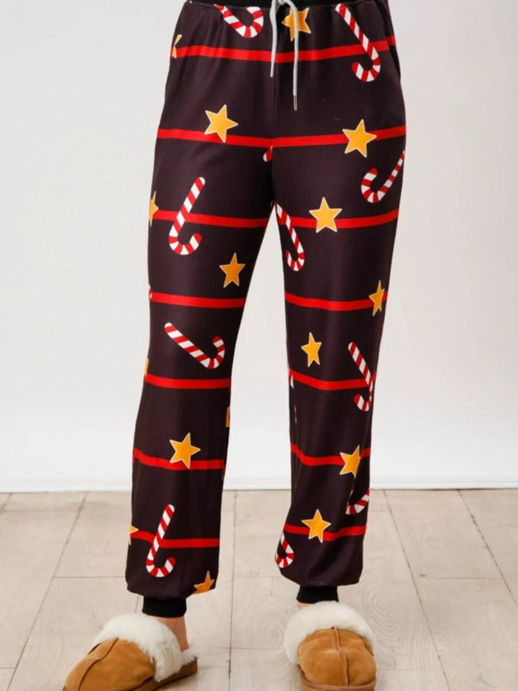 Ensemble de pyjama de Noël manches longues et pantalon