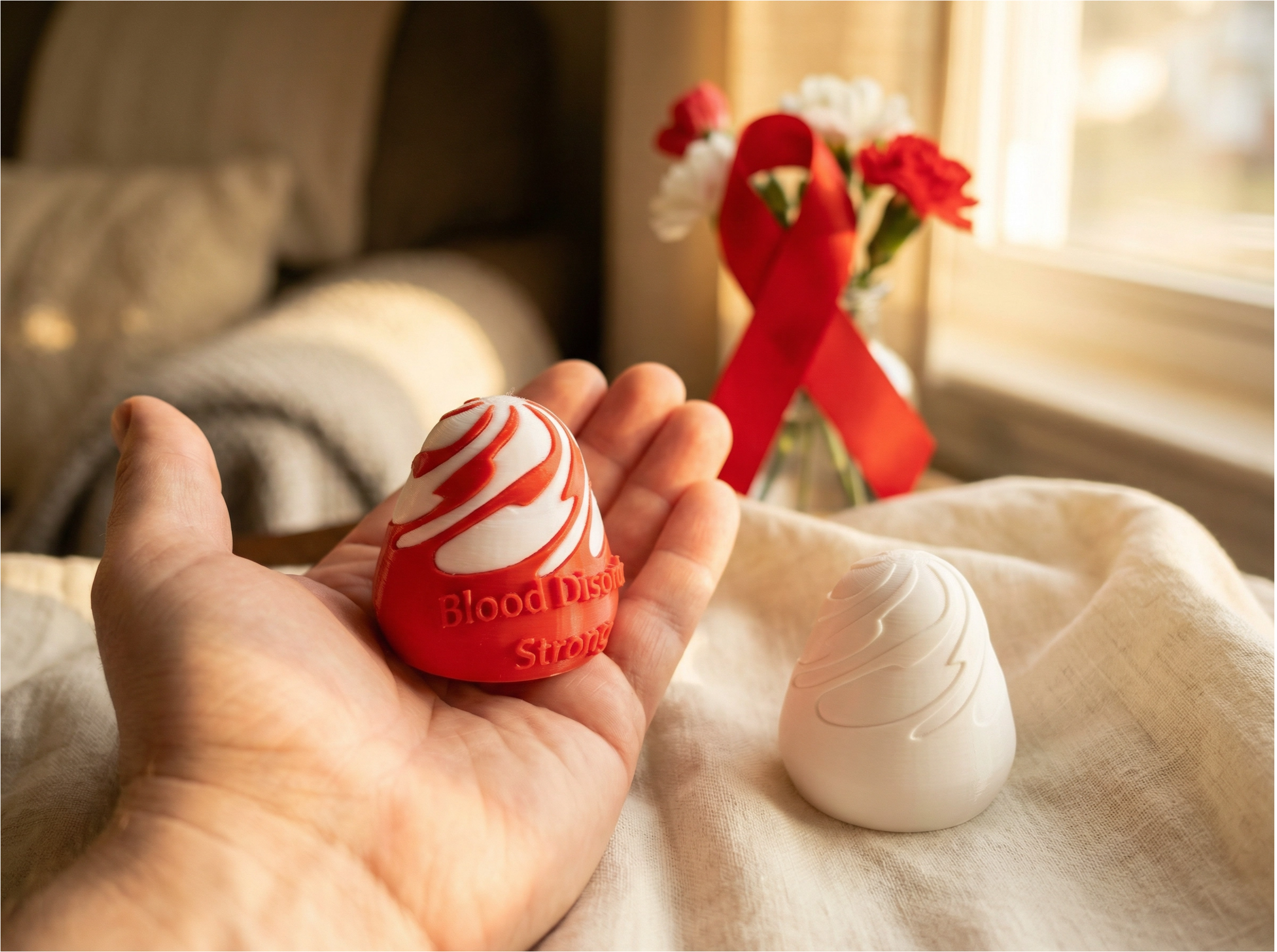 Blood Strong Twist Fidget – Give‑Back Edition | Supports the Hemophilia Federation of America