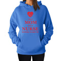 Tstars Sweat-shirt à capuche pour femme – Cadeau amusant pour infirmières – École d'infirmières – Taille M – Bleu Californie