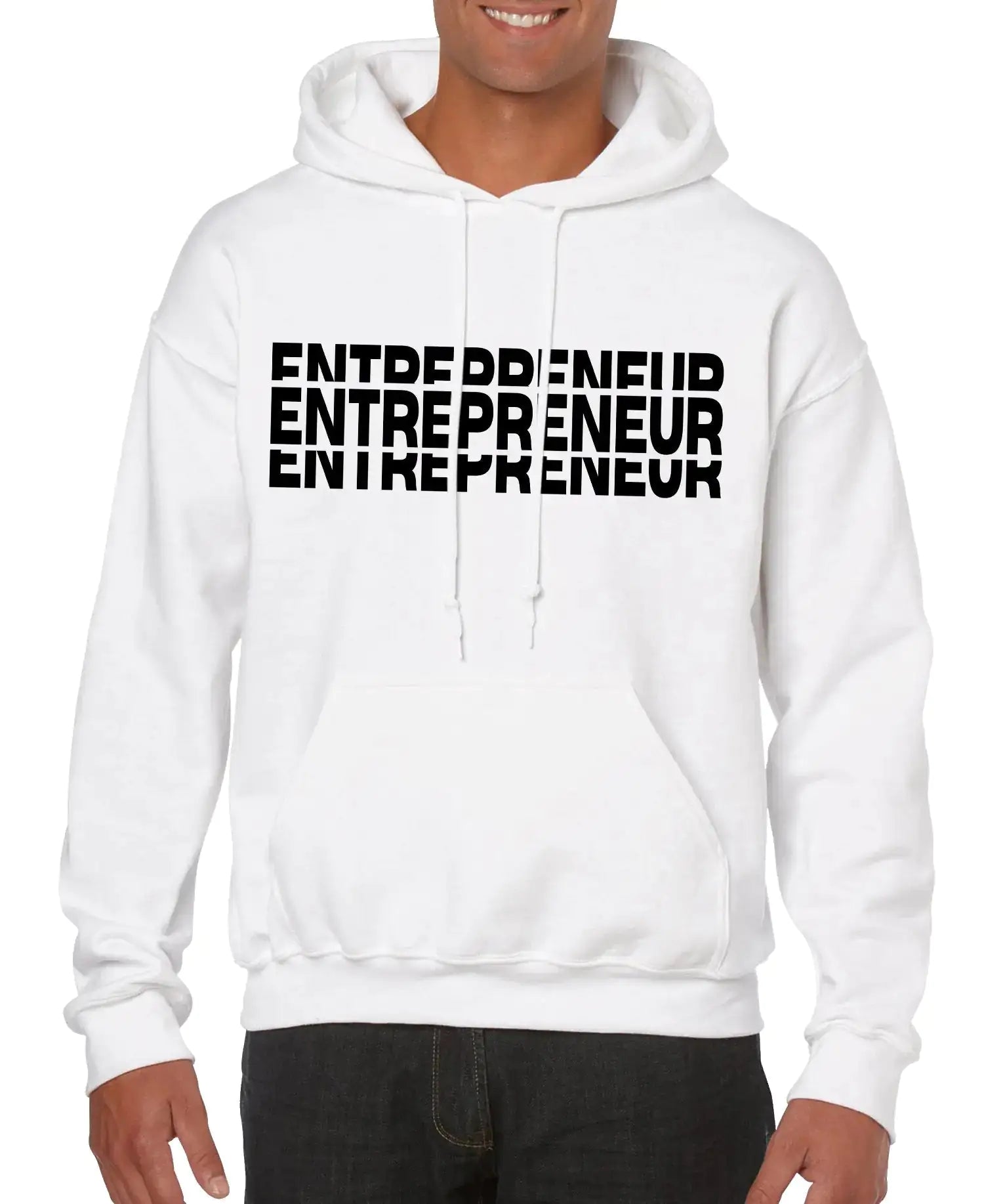 Unternehmer-Herren-Kapuzenpullover