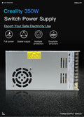 Creality CLS49-350-24 Power Supply for 3D Printers – Ender & CR Series Compatible