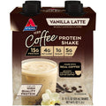 Eiskaffee Vanille Latte Proteinshake Keto-freundlich und glutenfrei. (4 Shakes)